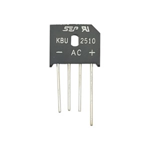 پل دیود شانه ای KBU2510 25A 