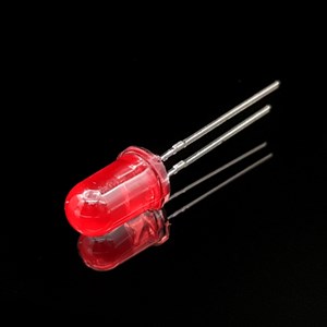 ال ای دی 5mm قرمز مات پایه کوتاه | فروش عمده
