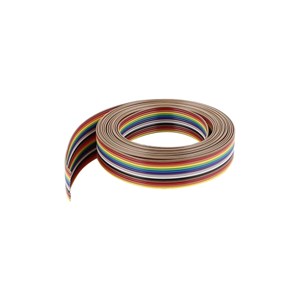 کابل فلت رنگی 14 رشته حلقه 61 متری