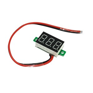 ولتمتر دیجیتالی RED 0.36 4.5-30V DC دوسیمه 