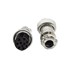 کانکتور فلزی نظامی 10PIN  GX16|فروش عمده