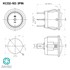 کلید راکر گرد سه حالته KCD2-103 3PIN | فروش عمده
