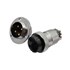 کانکتور فلزی نظامی 4PIN GX30|فروش عمده