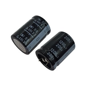 خازن الکترولیت NICHICON 30x60 4PIN 1200uF-200V