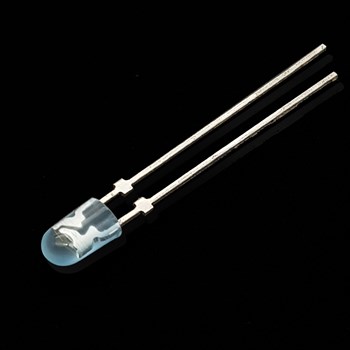 ال ای دی اوال 4mm آبی مات  436 LITEON OVAL نواری