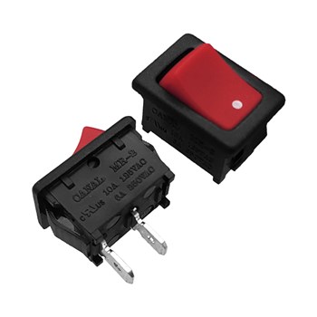 کلید راکر دو حالته دورنگ 2pin