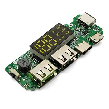ماژول پاور بانک دو خروجی با نمایشگر H961-U