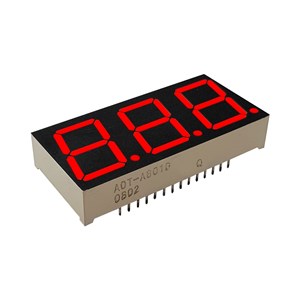 سون سسگمنت سه دیجیت آند قرمز AOT-A801D 54x26