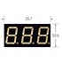 سون سسگمنت سه دیجیت آند قرمز AOT-A801D 54x26