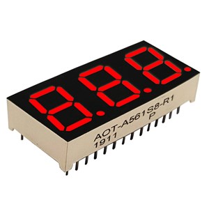 سون سگمنت سه دیجیت آند قرمز AOT-A561 
