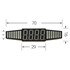 نمایشگر سنسور پارک خودرو LDQ-M5004RD