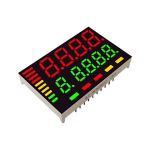 نمایشگر 9 دیجیت 2 ردیفه ALC-40266RGY2 40x26