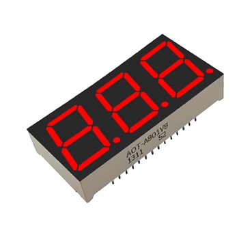 سون سگمنت سه دیجیت کاتد قرمز AOT-A801V8 54x26