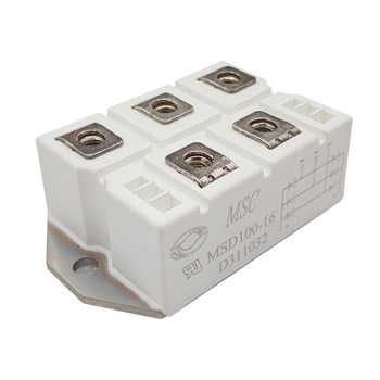 پل دیود سه فاز MICROSEMI MSD100-16 100A