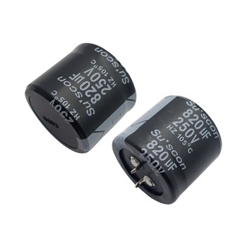 خازن الکترولیت Su'scon 35x30 820uF-250V