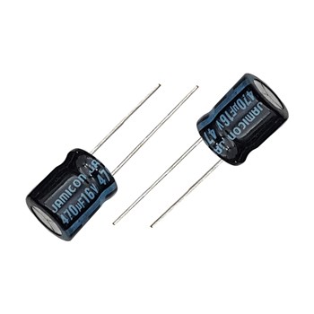 خازن الکترولیت نواری JAMICON 10x13 470uF-16V