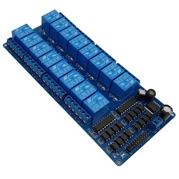 ماژول رله شانزده کانال 12V
