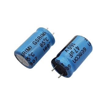 خازن الکترولیت GEMCON 13x20 47uF-160V پایه کوتاه