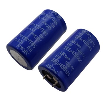 خازن الکترولیت HITACHI 30x52 560uF-450V