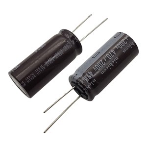 خازن الکترولیت NICHICON 18x40 470uF-200V