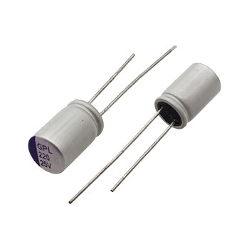 خازن سالید GEMCON 8x12 220uF-25V SOLID