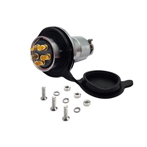 کانکتور فلزی نظامی 5PIN GX30