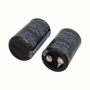 خازن الکترولیت CAPXON 22x35 470uF-200V