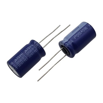 خازن الکترولیت AISHI 12.5x21 100uF-160V