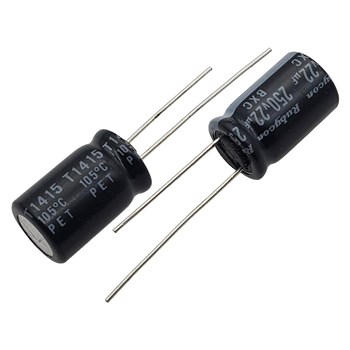 خازن الکترولیت RUBYCON 10x16 22uF-250V