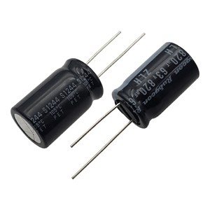 خازن الکترولیت RUBYCON 16x26 820uF-63V