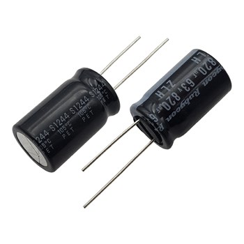 خازن الکترولیت RUBYCON 16x26 820uF-63V