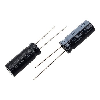 خازن الکترولیت NICHICON 10x25 2200uF-16V