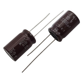 خازن الکترولیت NIPPON 12.5x20 2200uF-10V