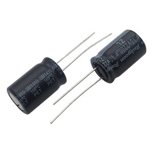خازن الکترولیت RUBYCON 12.5x20 2200uF-10V