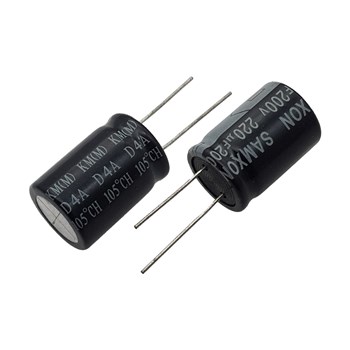 خازن الکترولیت SAMXON 18x25 220uF-200V