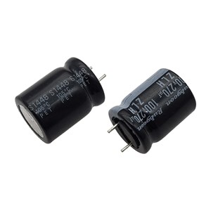 خازن الکترولیت RUBYCON 16x20 270uF-100V پایه کوتاه