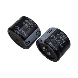 خازن الکترولیت JIANGHAI 35x25 680uF-200V