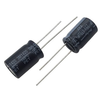 خازن الکترولیت RUBYCON 10x16 470uF-25V