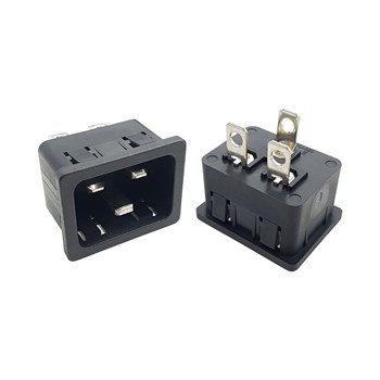 UPS AC SOCKET MALE خاری