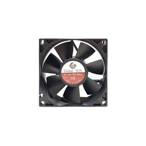 فن بلبرینگی 8025 GLOBAL WIN (B)  8x8 12V