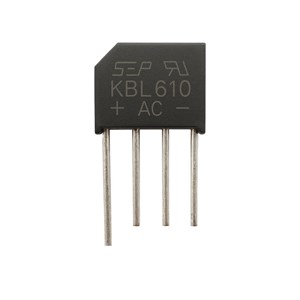 پل دیود شانه ای KBL610 6A 