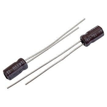 خازن الکترولیت HERMEI 4x7 10UF-16V