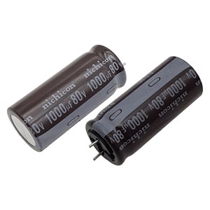 خازن الکترولیت NICHICON 18x40 1000uF-80V پایه کوتاه 