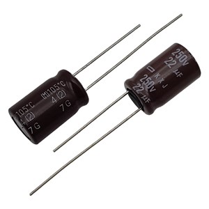 خازن الکترولیت NIPPON 10x16 22uF-250V