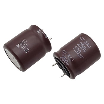 خازن الکترولیت NIPPON 18x20 120uF-250V پایه کوتاه