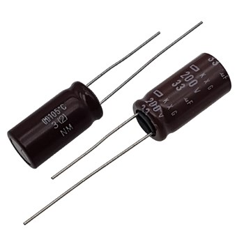 خازن الکترولیت NIPPON 10x20 33uF-200V