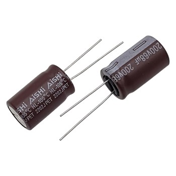 خازن الکترولیت AISHI 12.5x20 68uF-200V