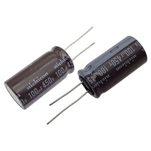 خازن الکترولیت NICHICON 18x36 100uF-450V