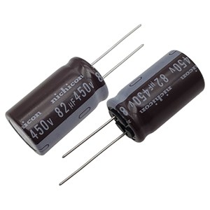 خازن الکترولیت NICHICON 18x30 82uF-450V