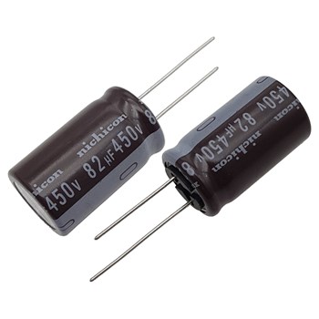 خازن الکترولیت NICHICON 18x30 82UF-450V